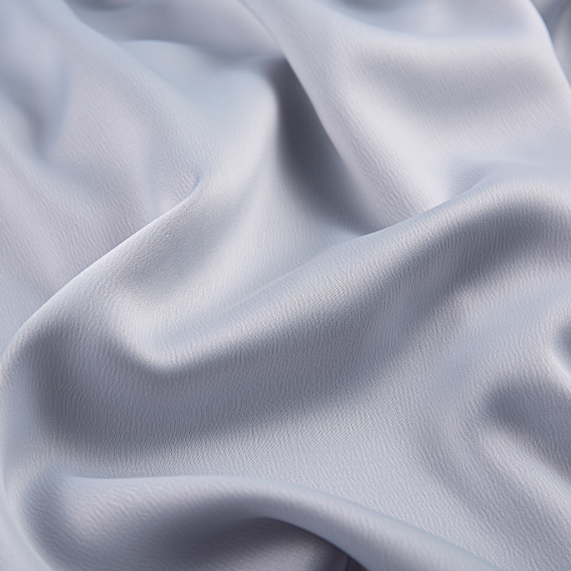 HY228 190GSM Ant Crepe Satin, Cămașă de rochie din mătase furnică medie, țesătură gri fashion