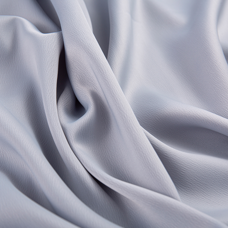HY228 190GSM Ant Crepe Satin, Cămașă de rochie din mătase furnică medie, țesătură gri fashion