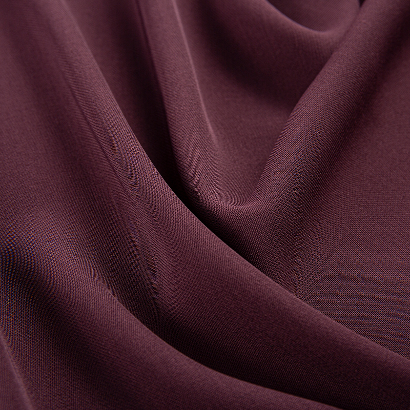 HY587 230GSM Imitație acetat Lelis Dark Purple țesătură plasă pentru îmbrăcăminte și îmbrăcăminte sport pentru femei