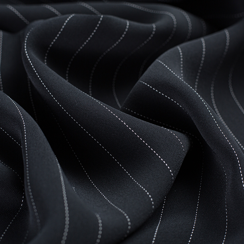 DS52(HY129) 236GSM 99%P 1% Rayon CEY Rayon Stripe Tesaturi CEY