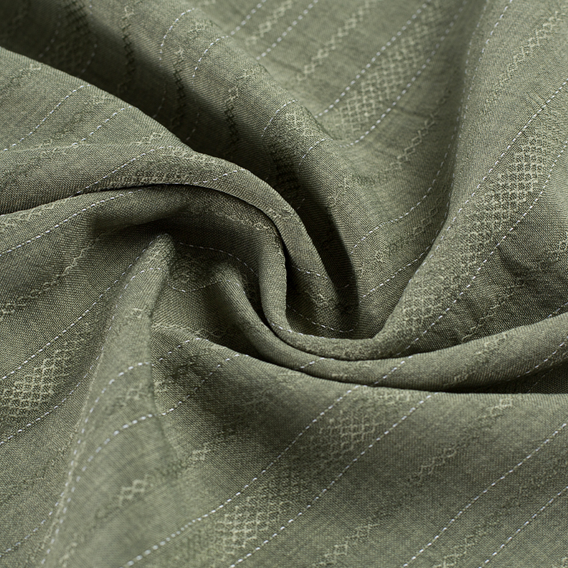 HY557-Rayon 136GSM 99%P 1% Rayon Diamant Grosime alternativă Stripe Lyocell